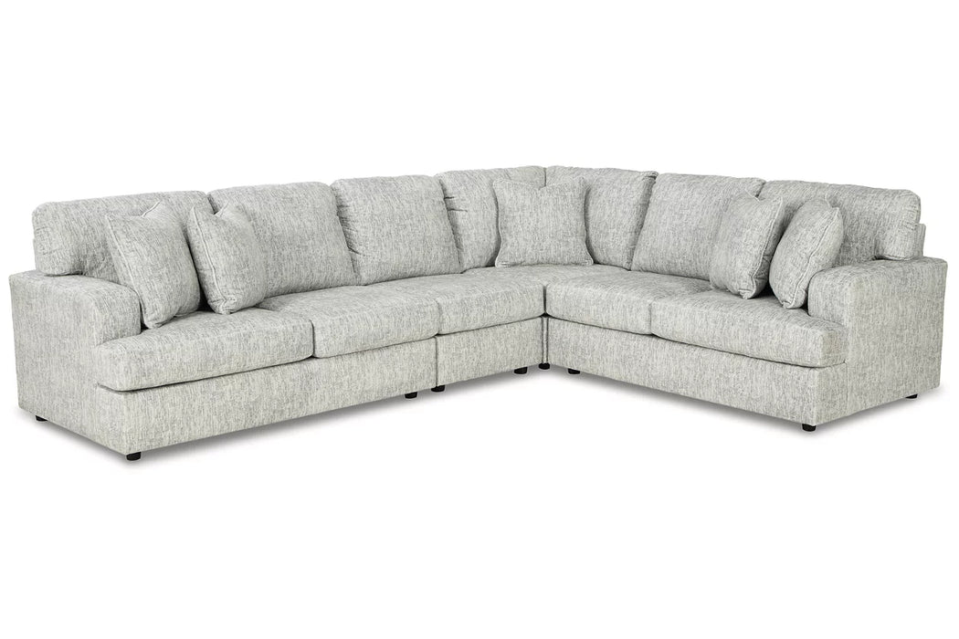 Playwrite 4PC Gray Sectional