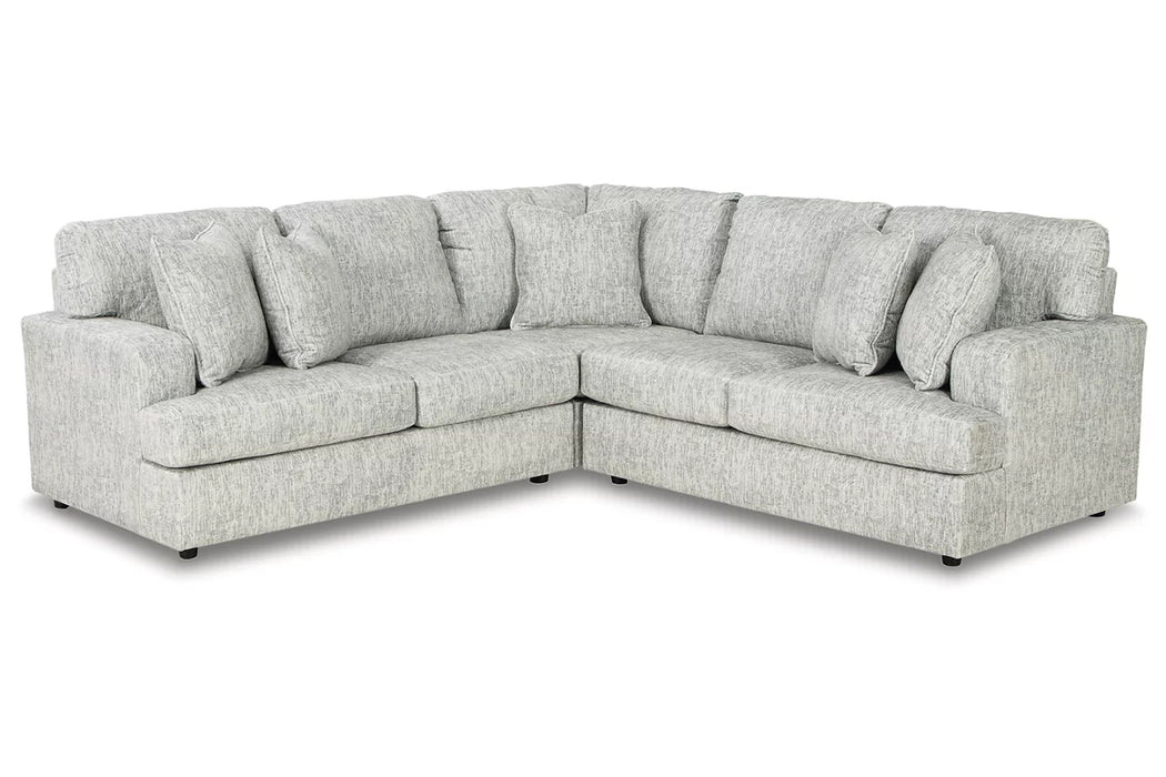 Playwrite 3PC Gray Sectional