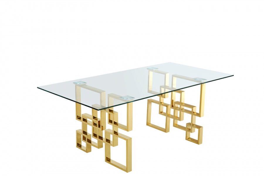 Pierre Gold Dining Table