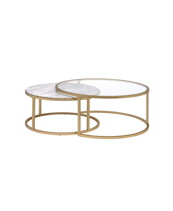 Shanish 2 Piece Nesting Coffee Table