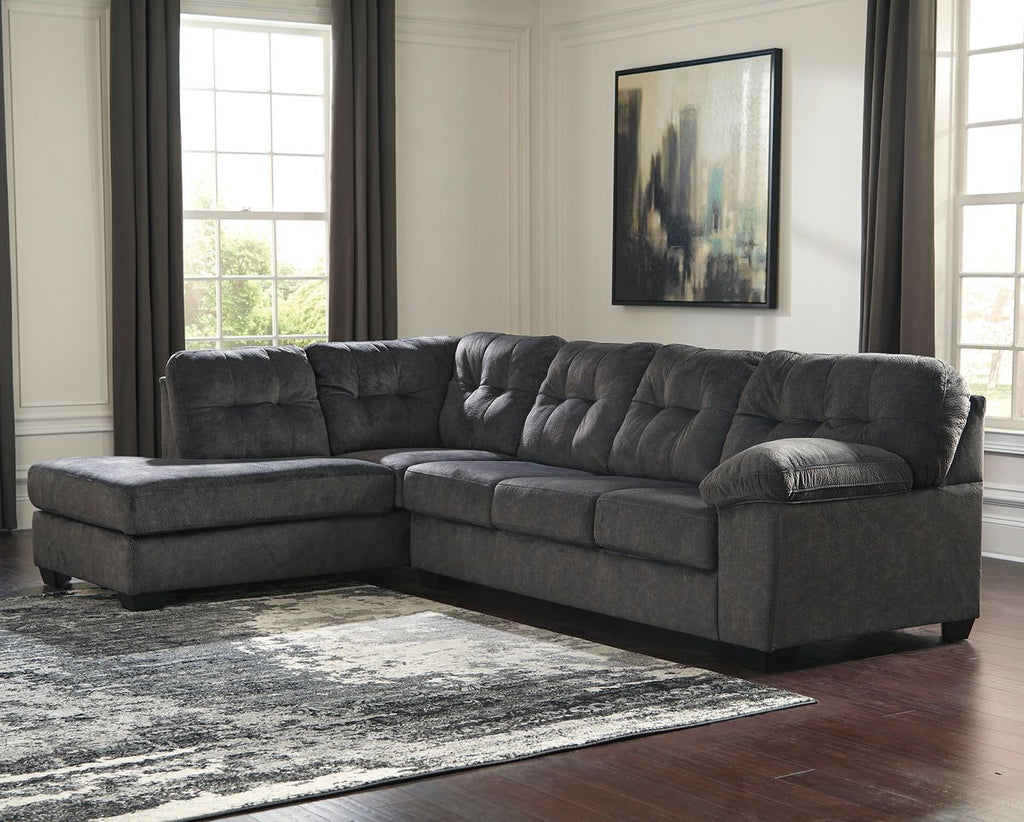 Accrington Granite 2 Piece Left Facing Sectional