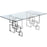 Alexis Chrome Dining Table