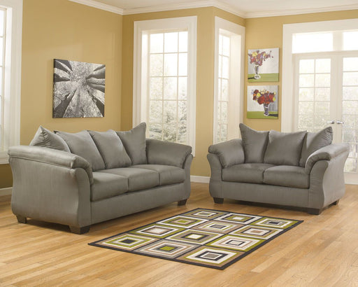 Darcy Cobblestone 2 Piece Living Room Set