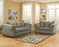 Darcy Cobblestone 2 Piece Living Room Set