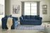 Darcy Blue 2 Piece Living Room Set