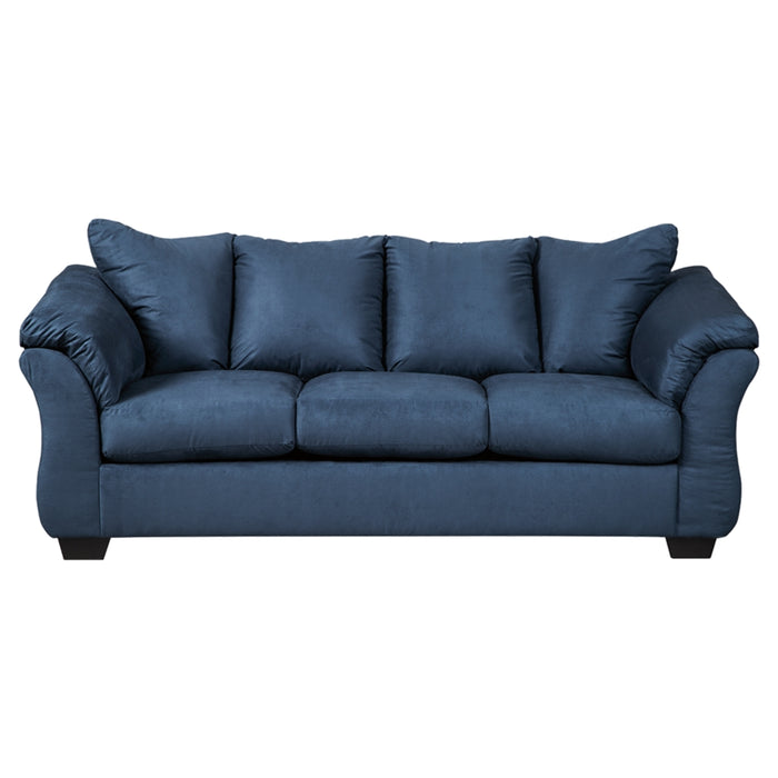 Darcy Blue 2 Piece Living Room Set