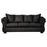 Darcy Black 2 Piece Living Room Set