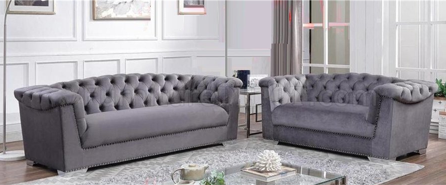 Alyssa Gray 2 Piece Living Room Set