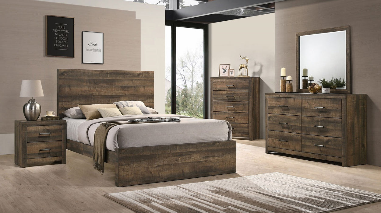 Bailey Brown 5 Piece Queen Bedroom Set