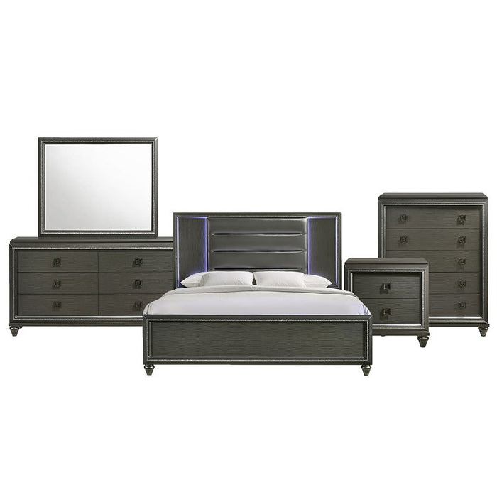 Moonstone Copper 5 Piece Queen Bedroom Set