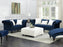 Twain Broadway Navy 2 Piece Living Room Set