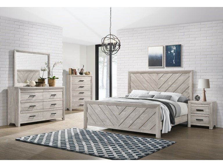 Ellen White 5 Piece Queen Bedroom Set