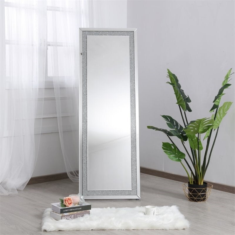 MR9234 Crystal Floor Mirror